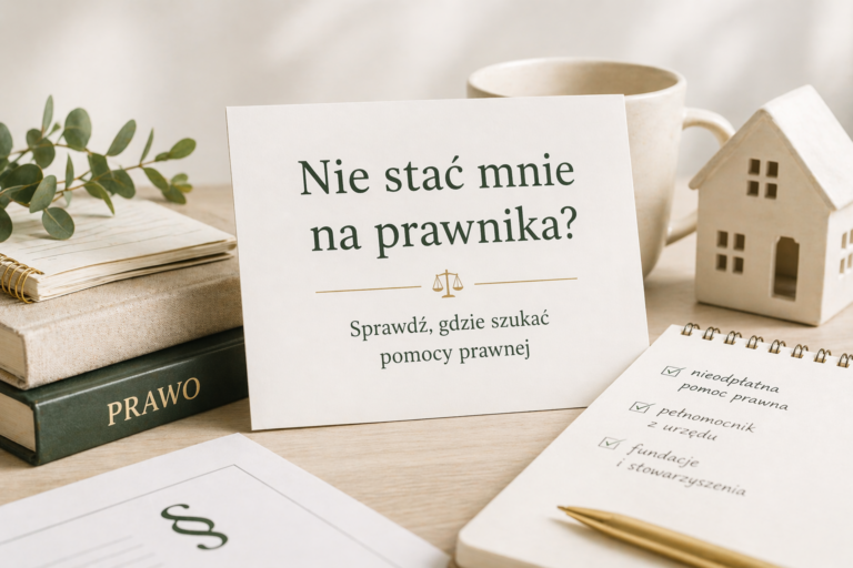 Nie stać mnie na prawnika – co zrobić, gdy mam problem prawny?